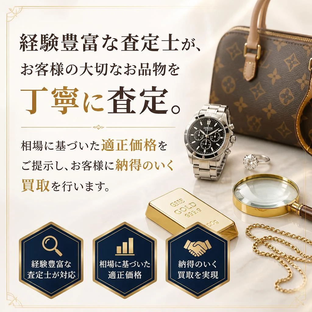 私たちの強み：安心の査定プロセス