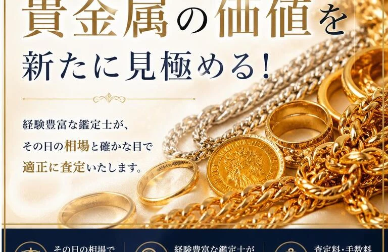 岡山平島店で貴金属の価値を新たに見極める！