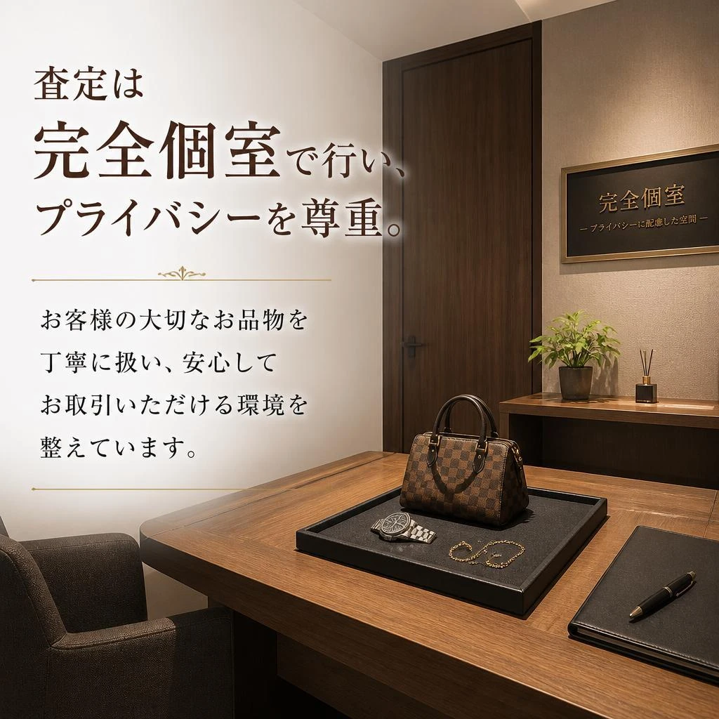 丁寧な査定で安心を