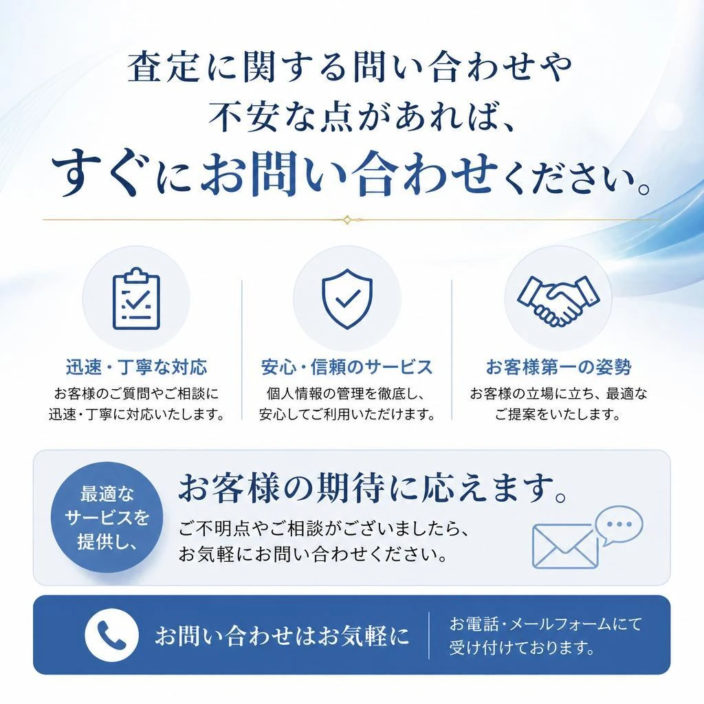 7. 今すぐお問い合せを！
