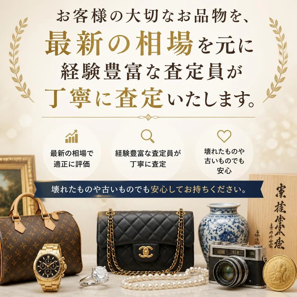 安心の査定プロセス