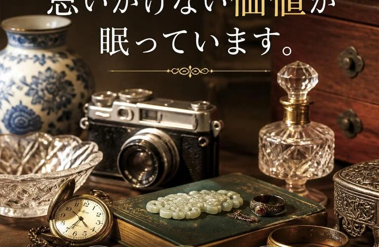 あなたの大切な品物、思いがけない価値が眠っています。