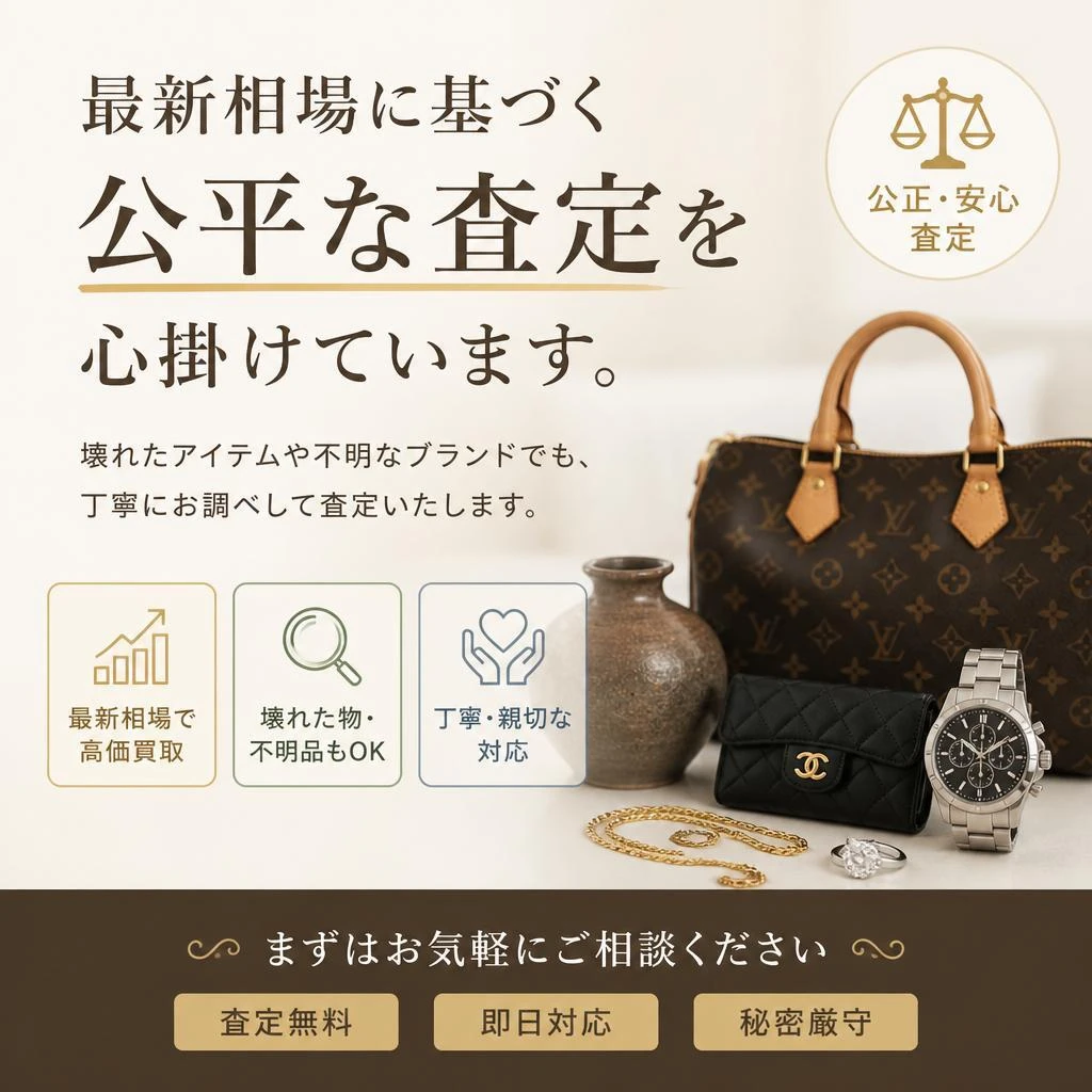 安心・信頼の査定ポイント