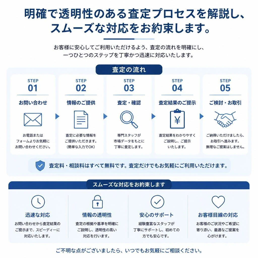 2. 貴金属査定の流れ