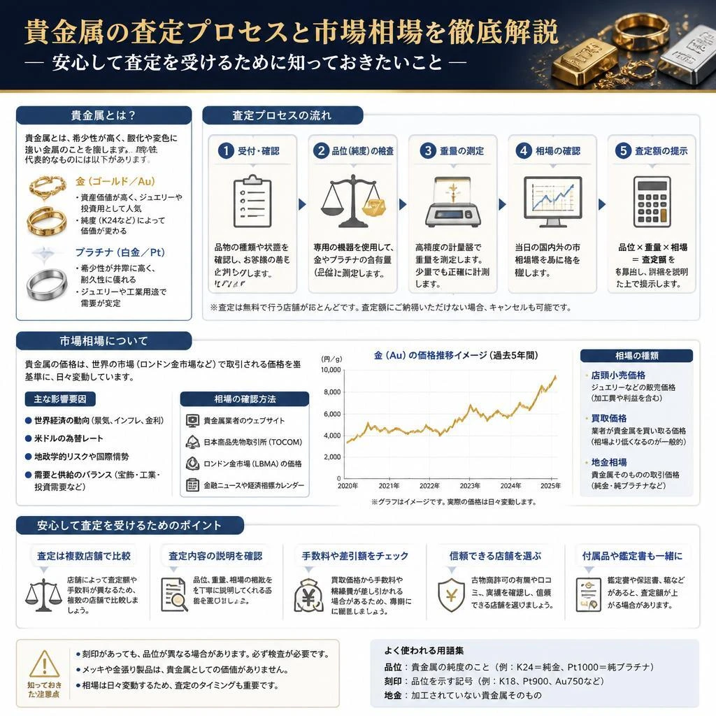 2. 貴金属の査定について