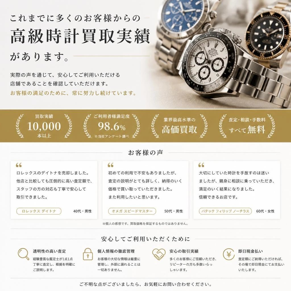 お客様の声と実績