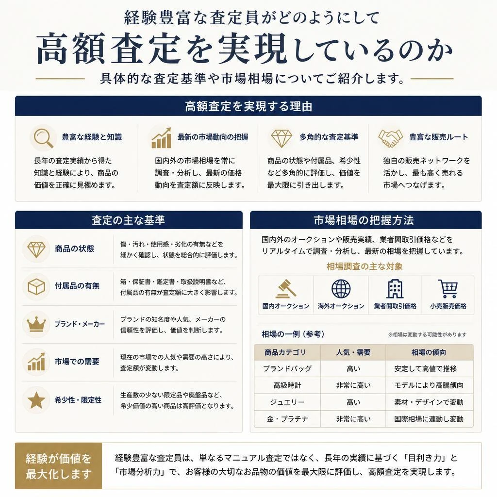 高額査定の秘密