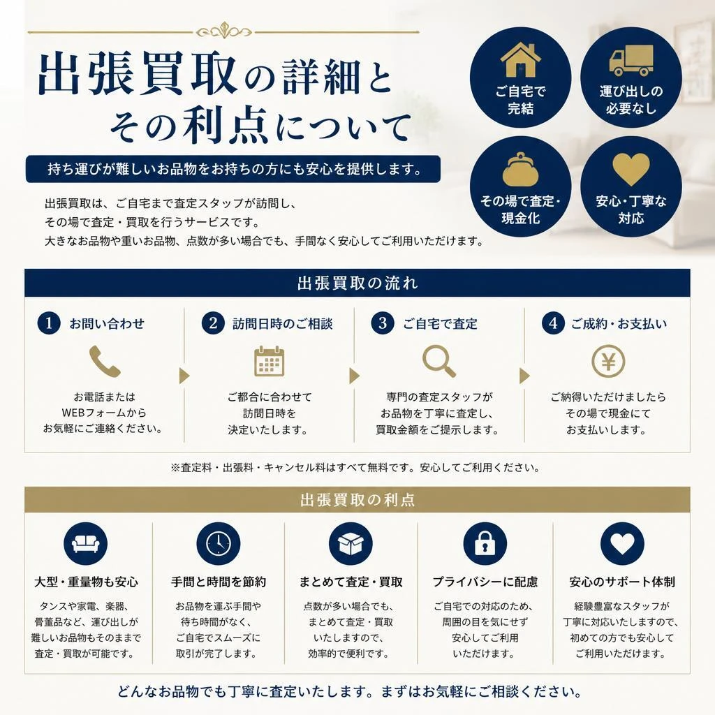 出張買取サービス
