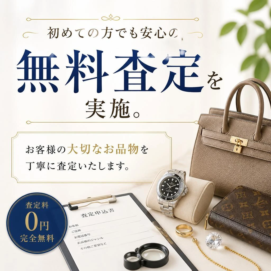 無料査定サービスのご紹介