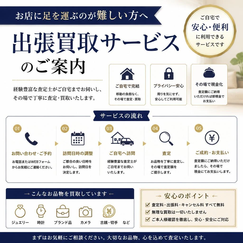 出張買取サービス