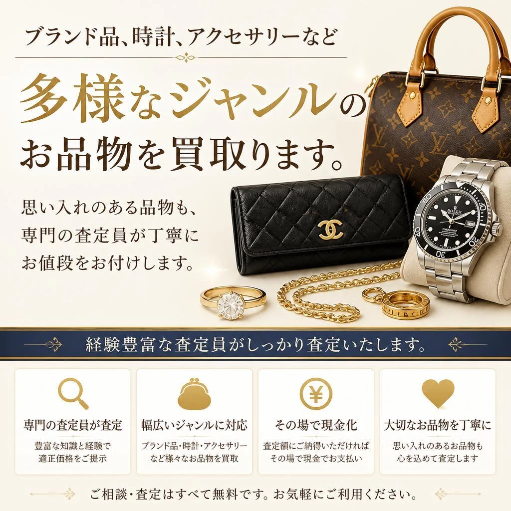 幅広い取り扱い品目