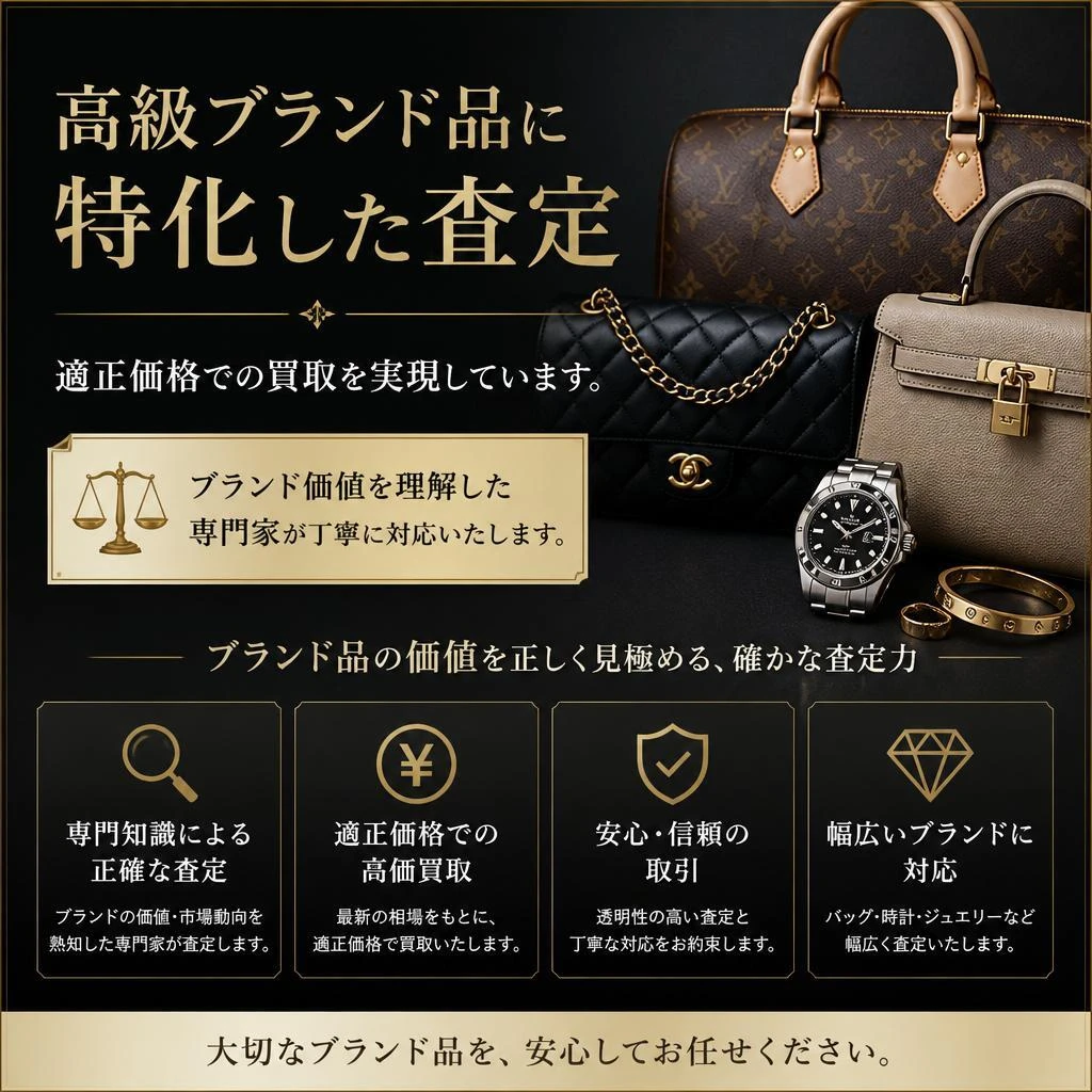 ブランド品買取の強み