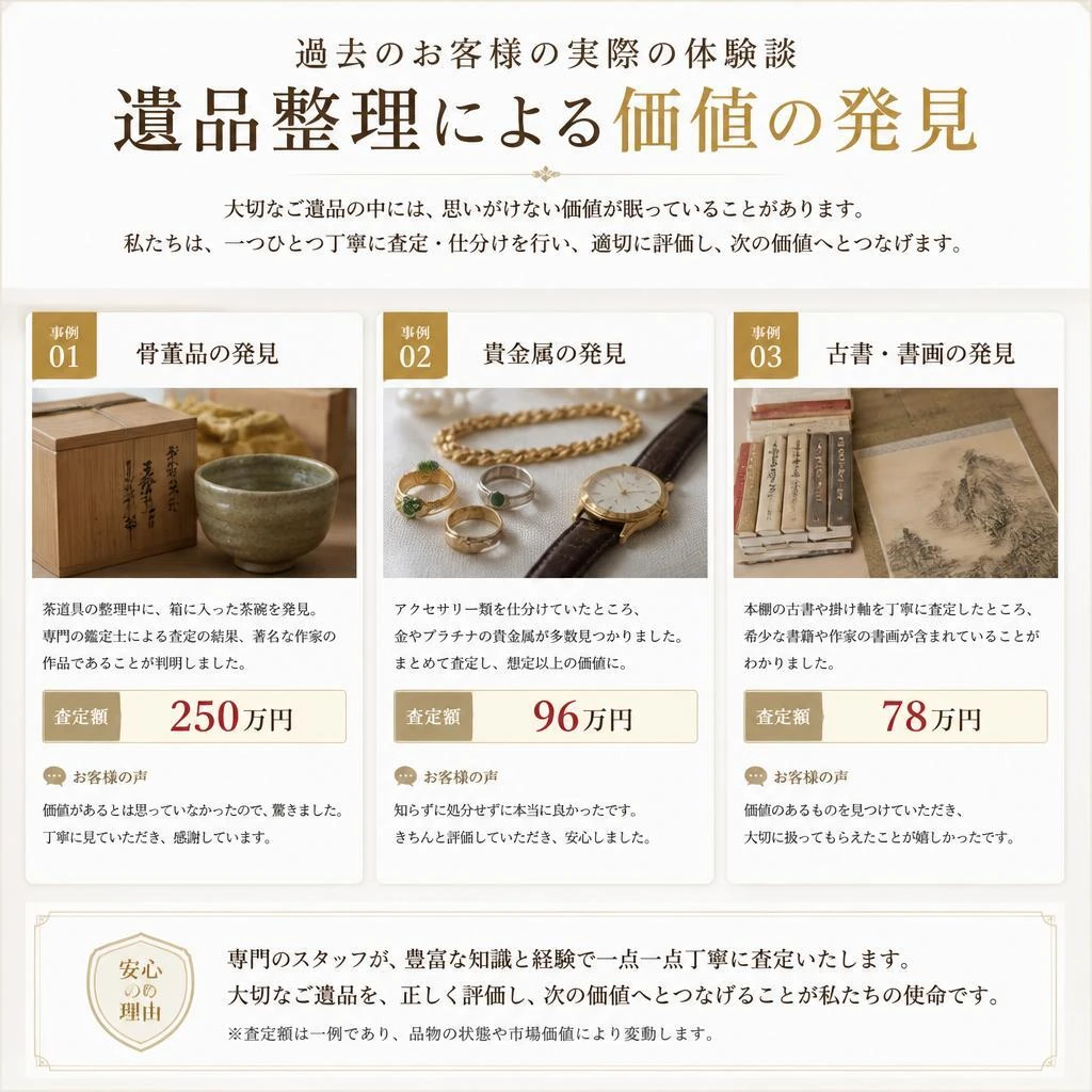 お客様の体験談