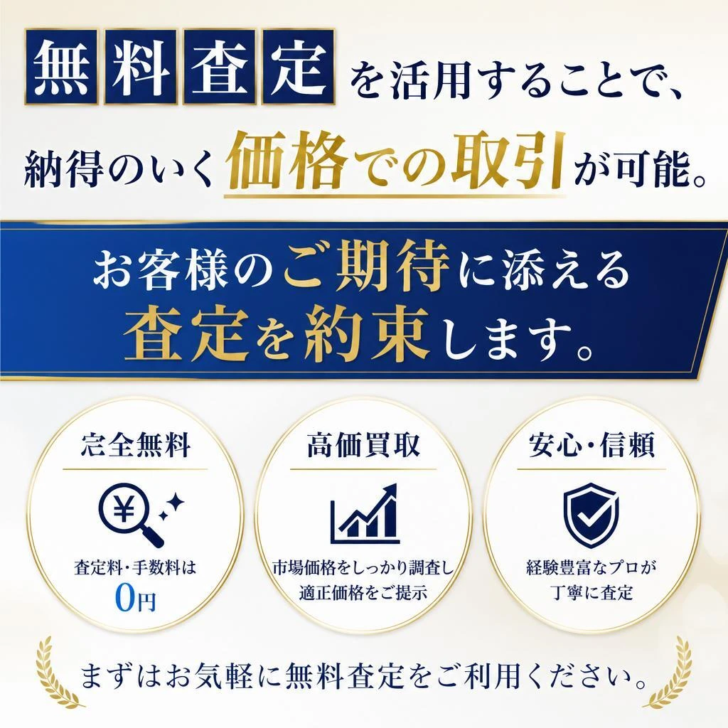 5. 丁寧な無料査定
